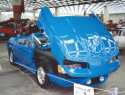 This car was a protype for a custom fiberglass body kit.  Shown at Detroit Autorama in 1991.